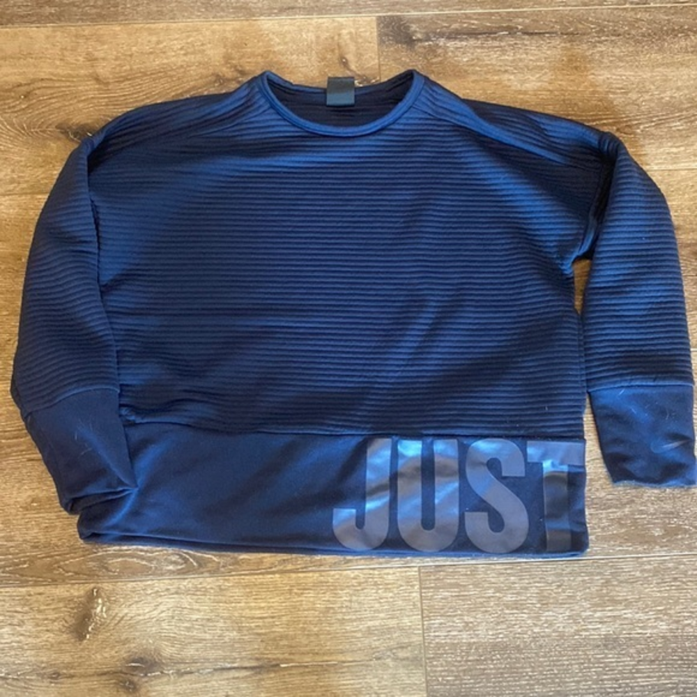 Nike navy‎ pull over medium